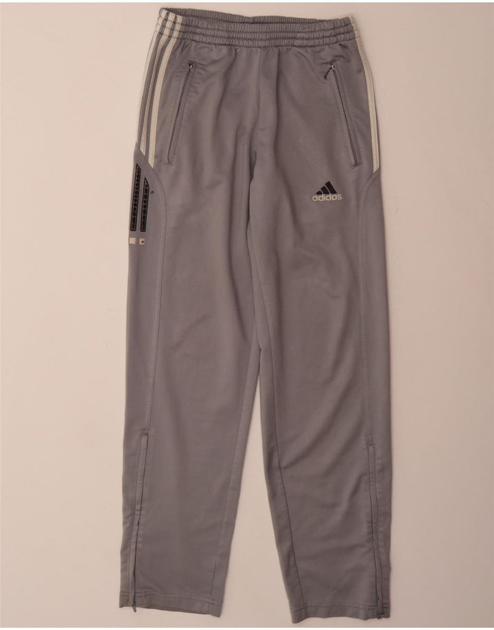 ADIDAS Herren-Trainingshose, UK 34/36, Größe S, grau, Polyester