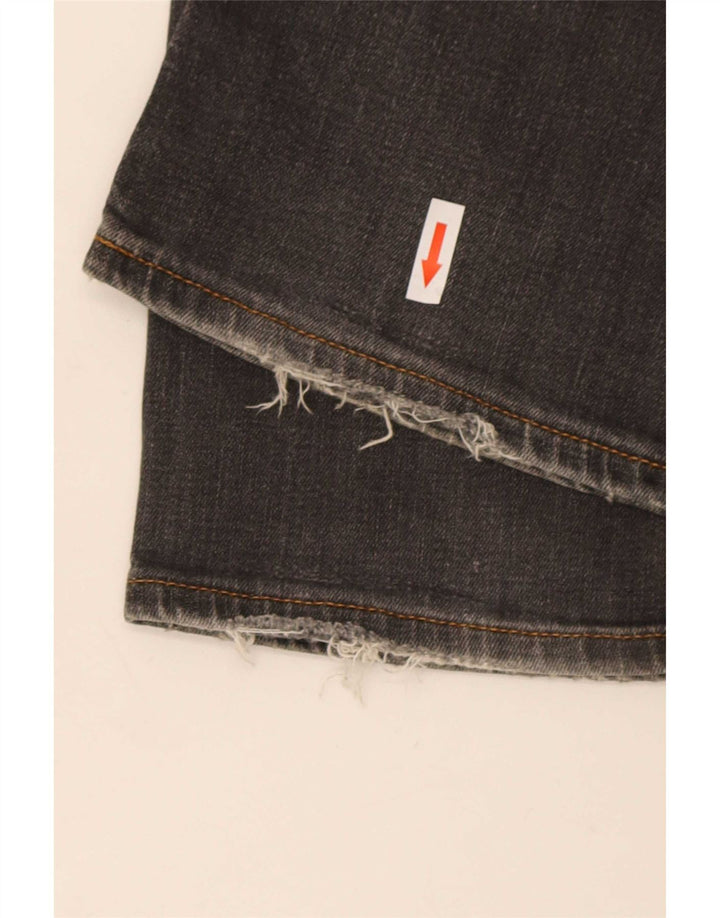 Marks & Spencer Herren Blue Harbor Straight Jeans W34 L29 Graue Baumwolle