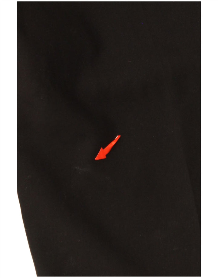 JIGSAW Gerade geschnittene Hose für Damen, UK 14, Größe L, W34, L25, Schwarz