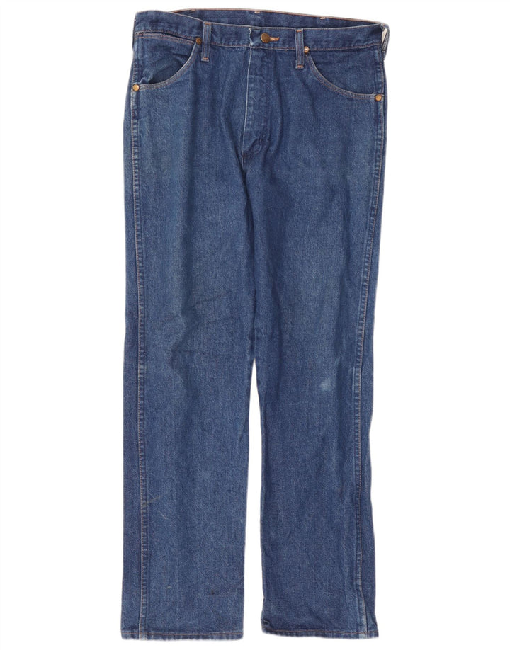 Wrangler Herren Straight Jeans W32 L30 Blau