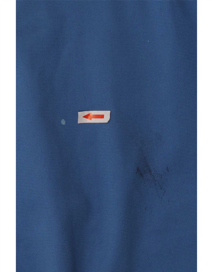 Reebok Herren-Trainingshose, groß, blaues Colourblock-Polyester