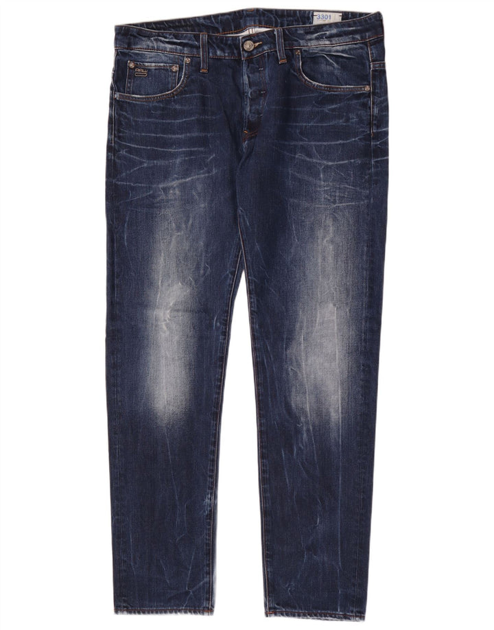 G-Star Herren Slim Jeans W36 L33 Marineblau
