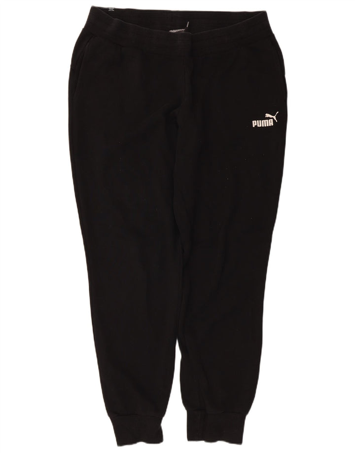 Puma Damen Trainingshose Jogger UK 14 Large Schwarz Polyester