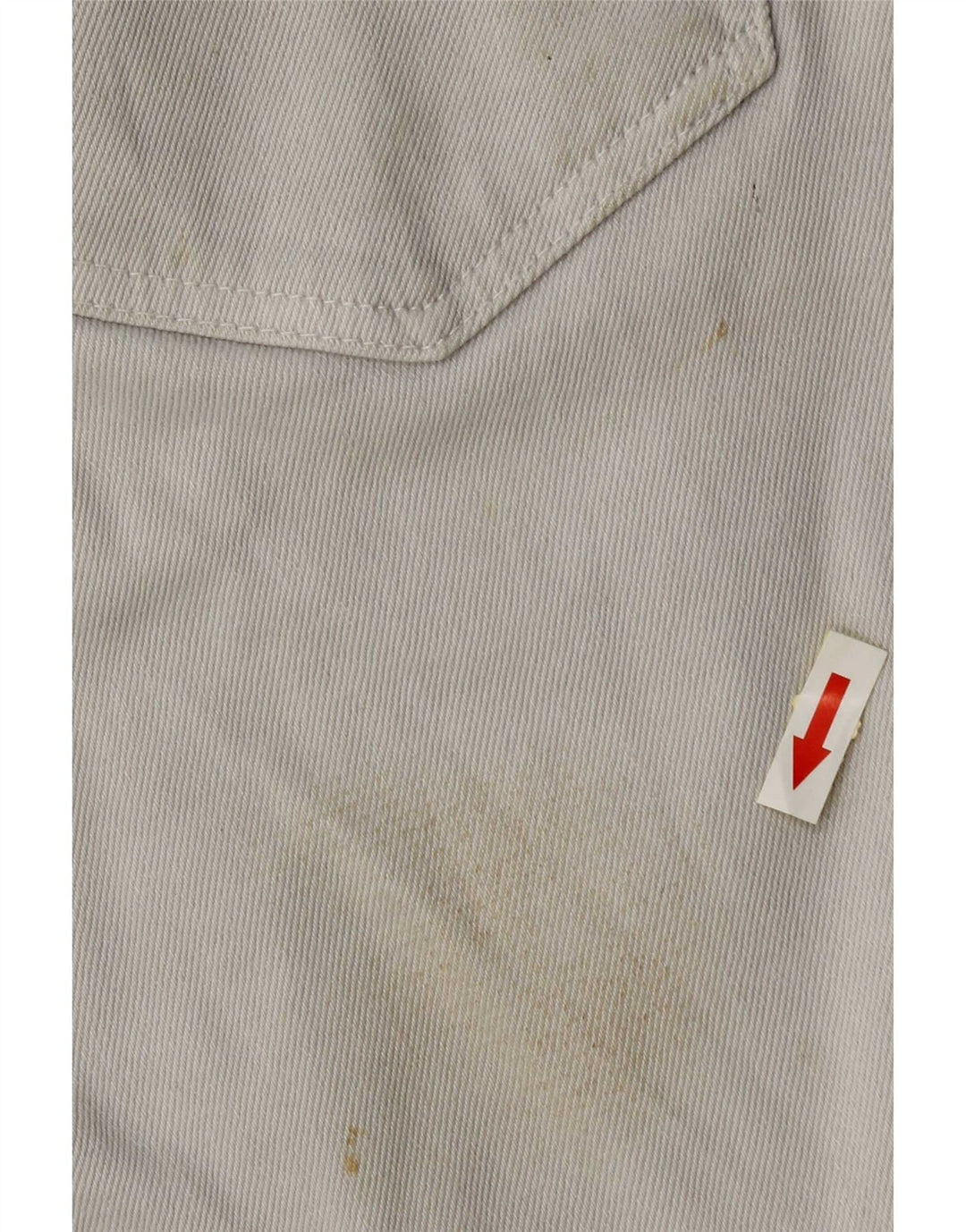Zara Herren Jeansshorts EU 40 Medium W30 Beige Baumwolle