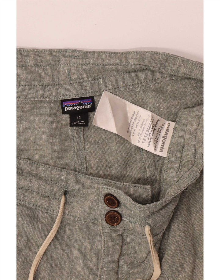 Patagonia Damen Shorts US 12 Large W32 Grüner Hanf