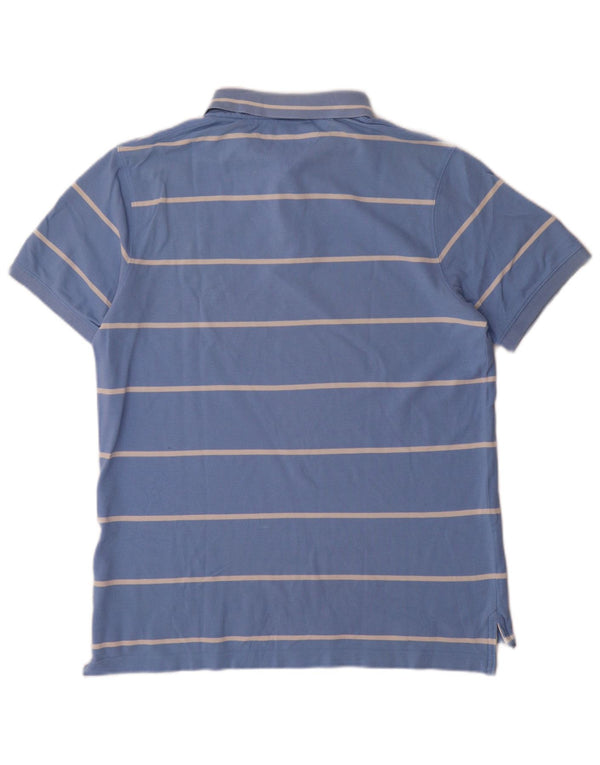 Tommy Hilfiger Herren Slim Fit Poloshirt XL blau gestreift aus Baumwolle