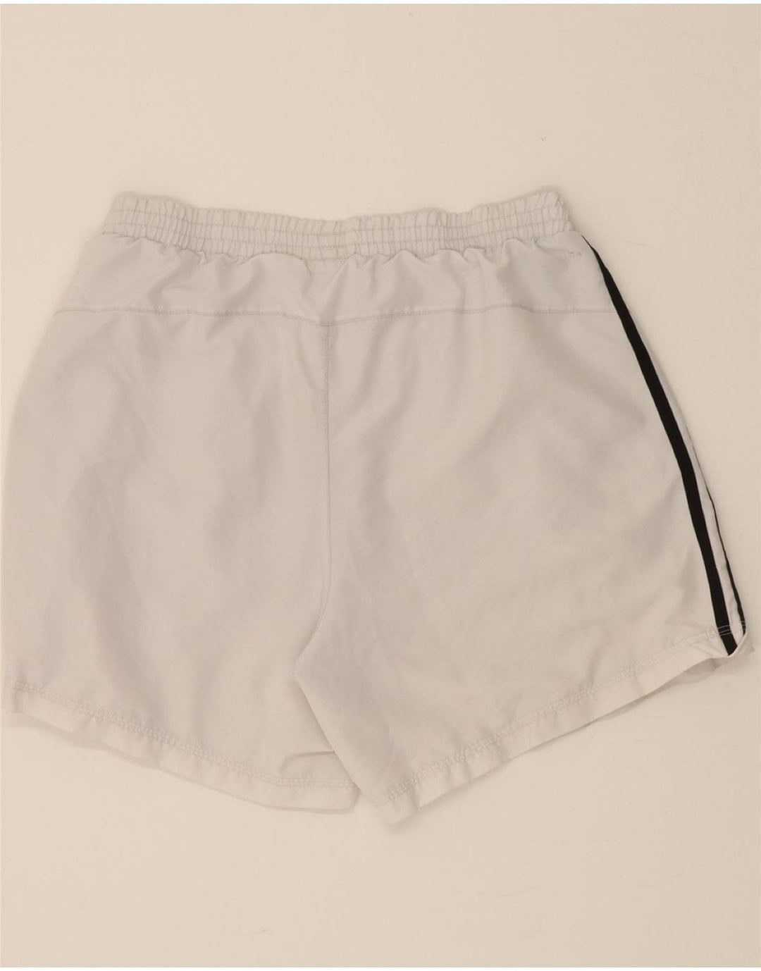 ADIDAS Herren-Sportshorts, groß, weißes Polyester