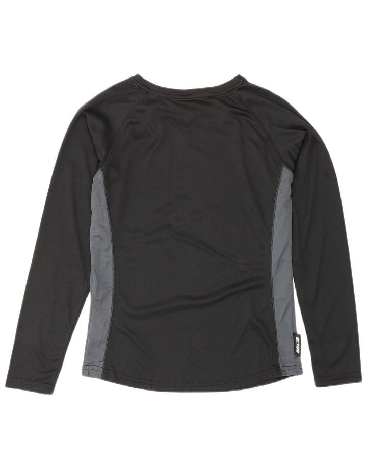 MOUNTAIN WAREHOUSE Damen IsoCool Top Langarm UK 14 Medium Schwarz