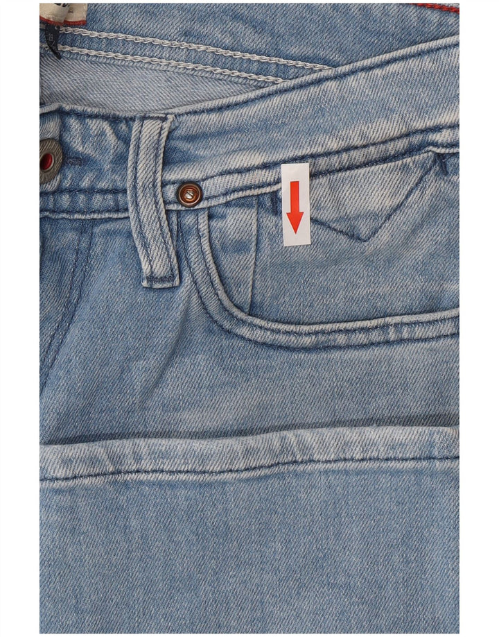 Tommy Hilfiger Damen Slim Jeans W29 L32 Blaue Baumwolle