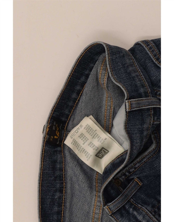 Lee Herren Powell Distressed Slim Jeans W33 L34 Blaue Baumwolle