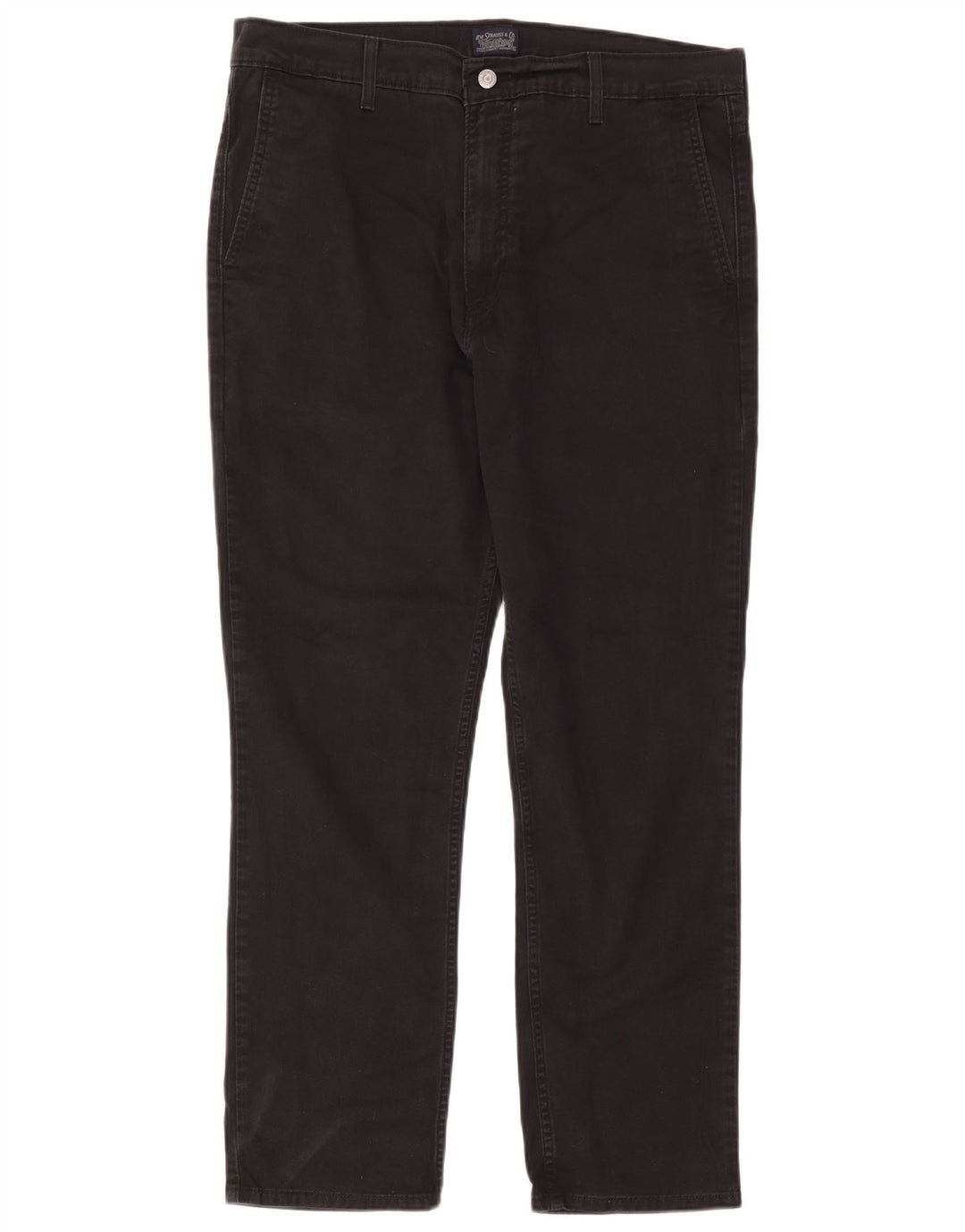 Levi's Herren-Chinohose, W36, L30, schwarze Baumwolle