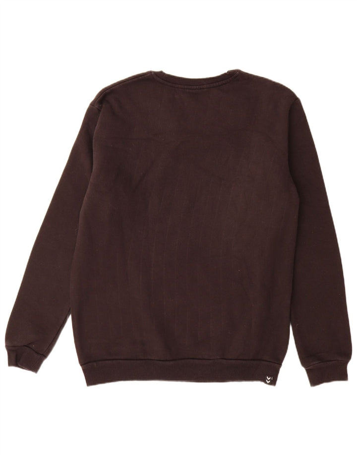 Hummel Herren Sweatshirt Pullover Small Schwarz Baumwolle