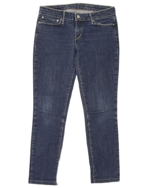 Levi's Damen Demi Curve Skinny Jeans W29 L27 Marineblaue Baumwolle