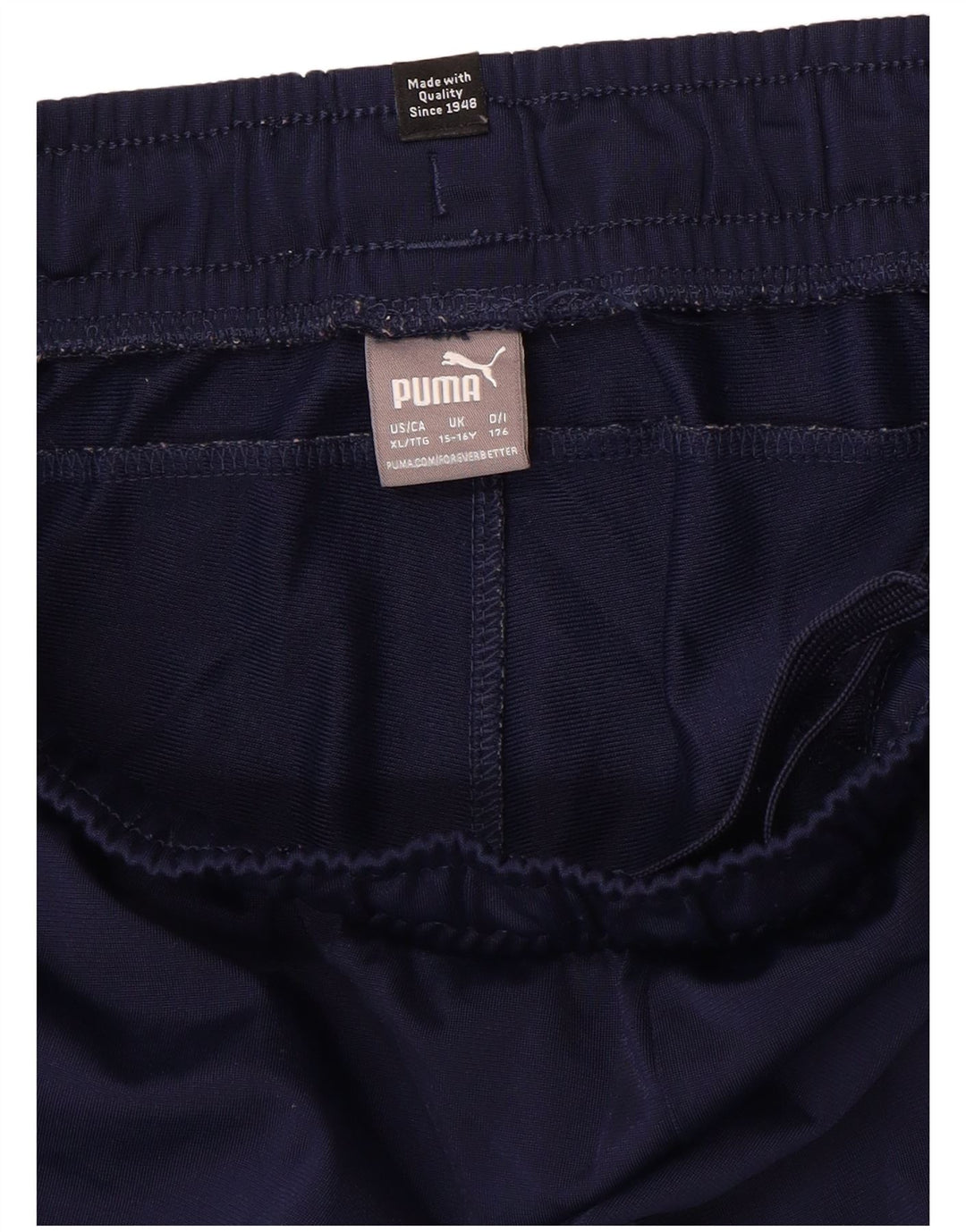 PUMA Jungen-Trainingshose, Jogginghose, 15–16 Jahre, Marineblau