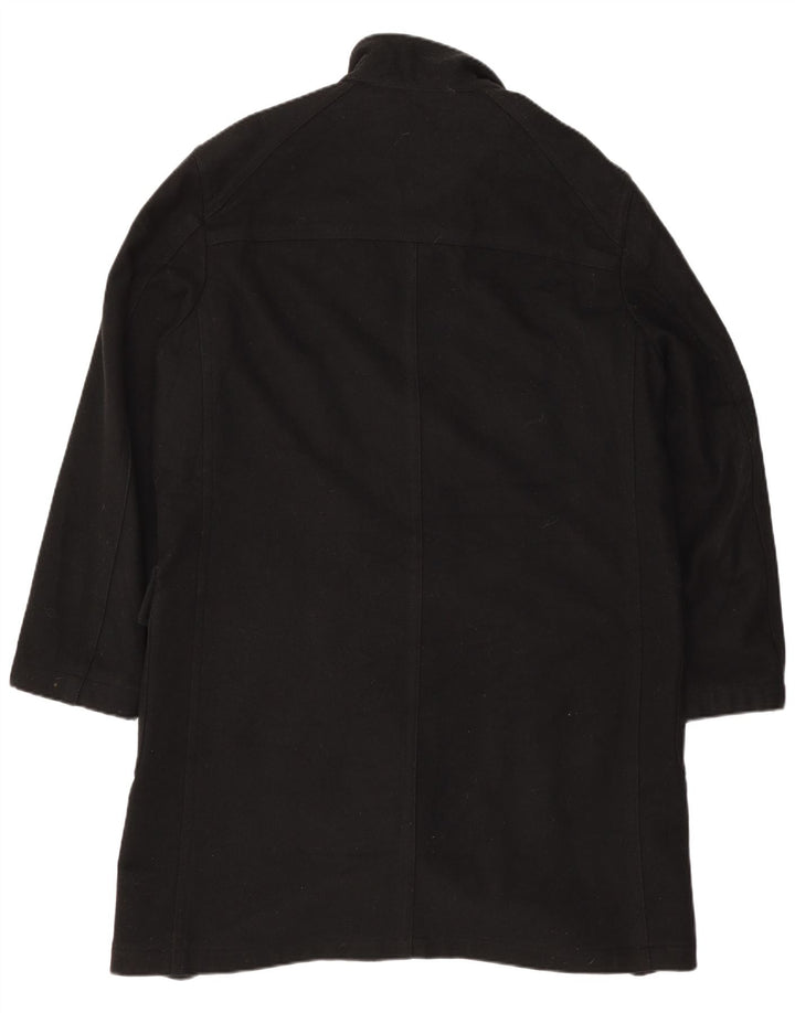 Red by Valentino Herren Dufflecoat IT 50 Große schwarze Wolle