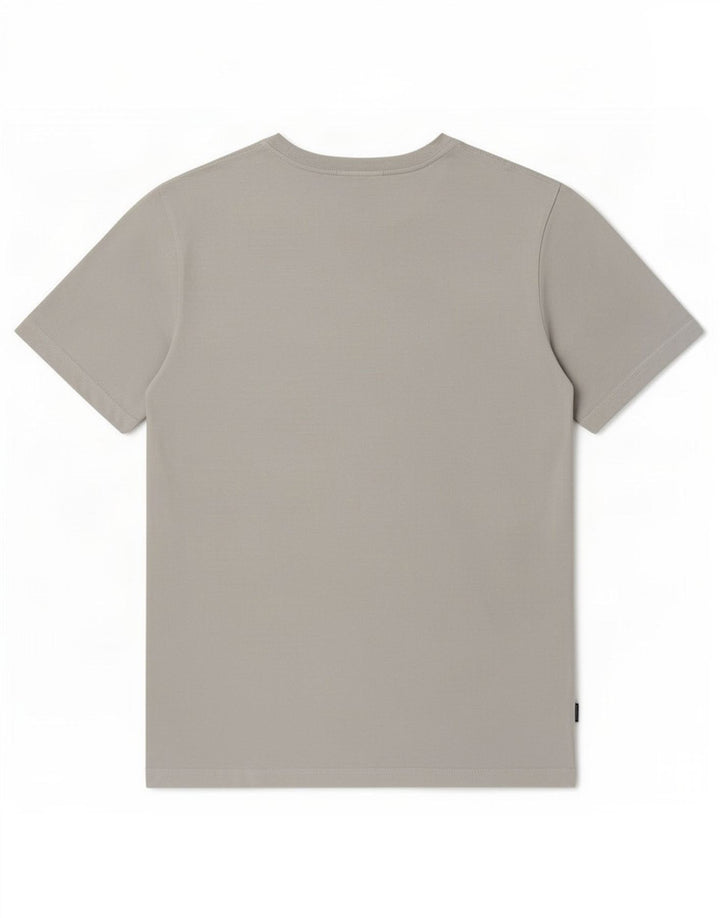 Puma Herren Grafik-T-Shirt-Oberteil aus mittelgrauer Baumwolle