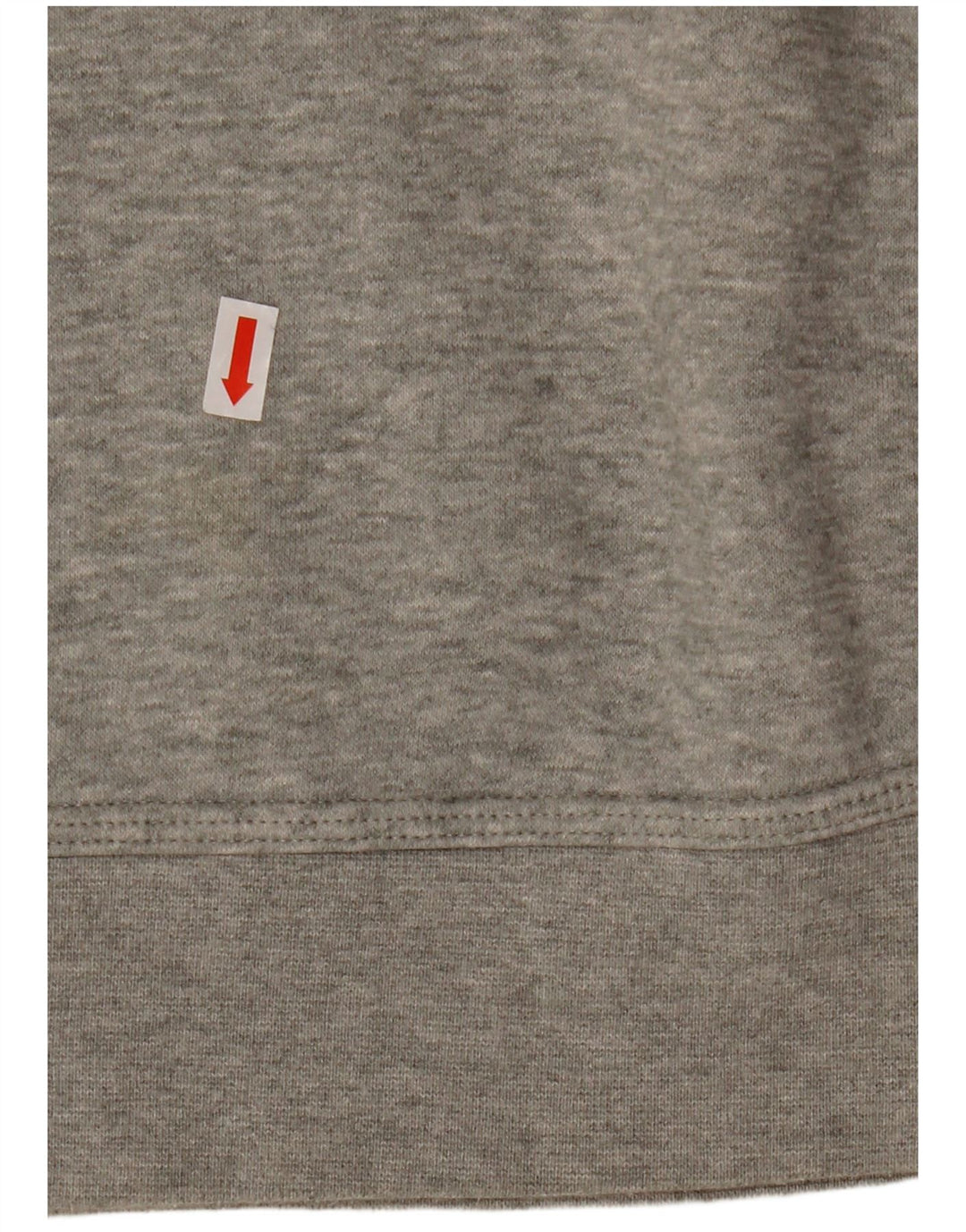 NIKE Mens Zip Hoodie Sweater Medium Grey Cotton