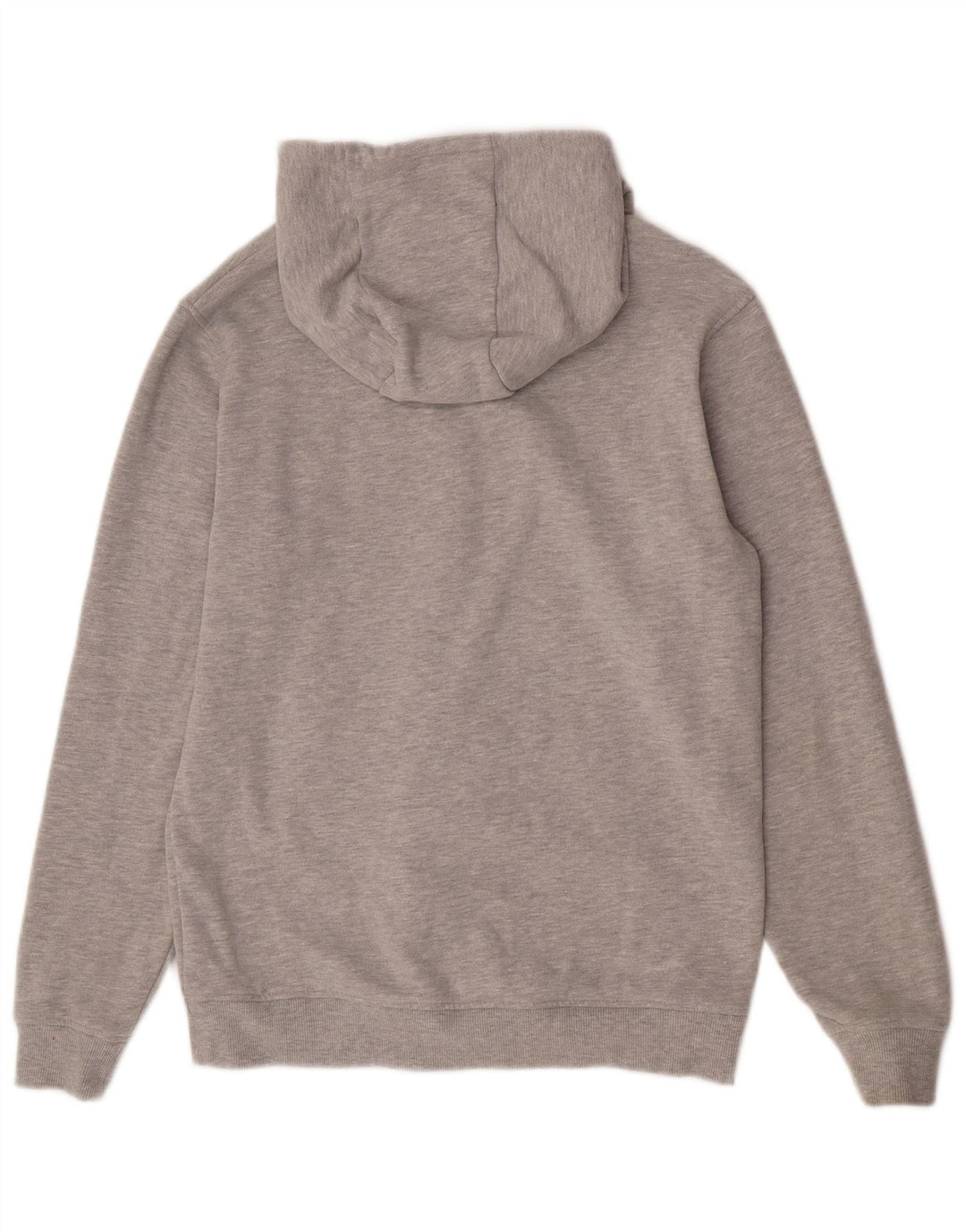 Animal Herren-Kapuzenpullover mit grafischem Reißverschluss, mittelgrau gesprenkelte Baumwolle