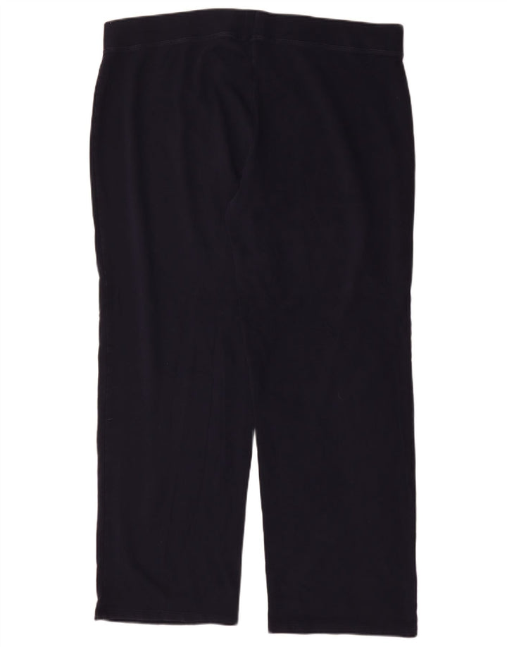 Marks & Spencer Damen Leggings UK 20 2XL Marineblau Baumwolle