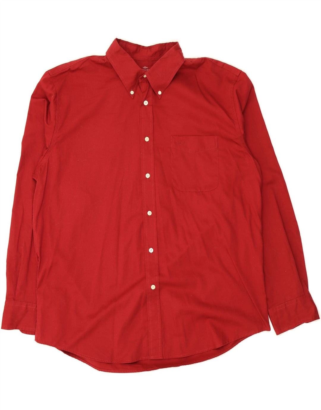 DOCKERS Mens Shirt XL Red Cotton Vintage Dockers and Second-Hand Dockers from Messina Hembry 