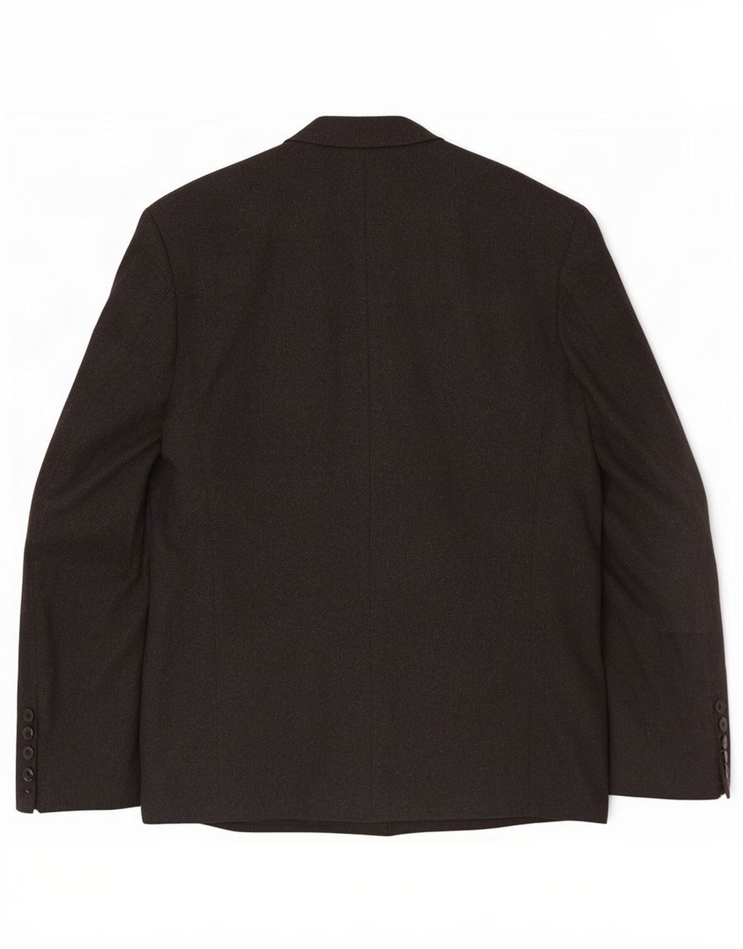 Van Gils Herren Zweireihiger Blazer Jacke UK 40 Große graue Wolle