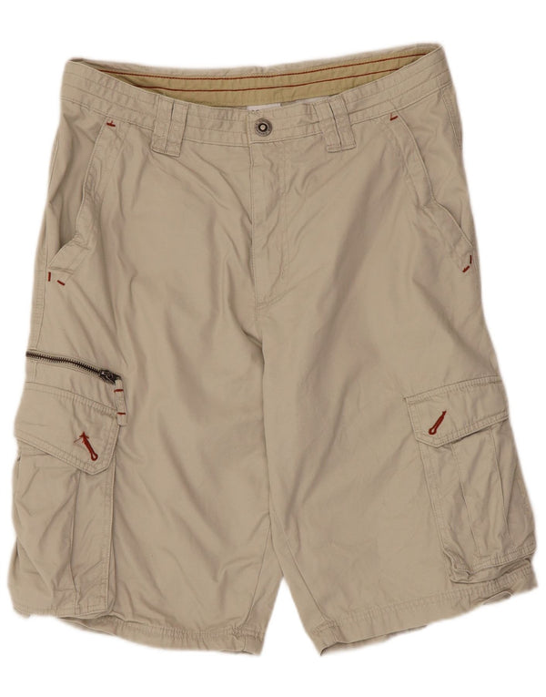 Columbia Herren Cargoshorts W34 Large Beige Baumwolle