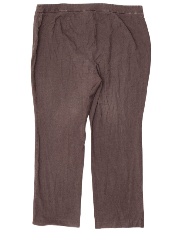 Marks & Spencer Damen gerade Anzughose UK 20 2XL W40 L29 Grau
