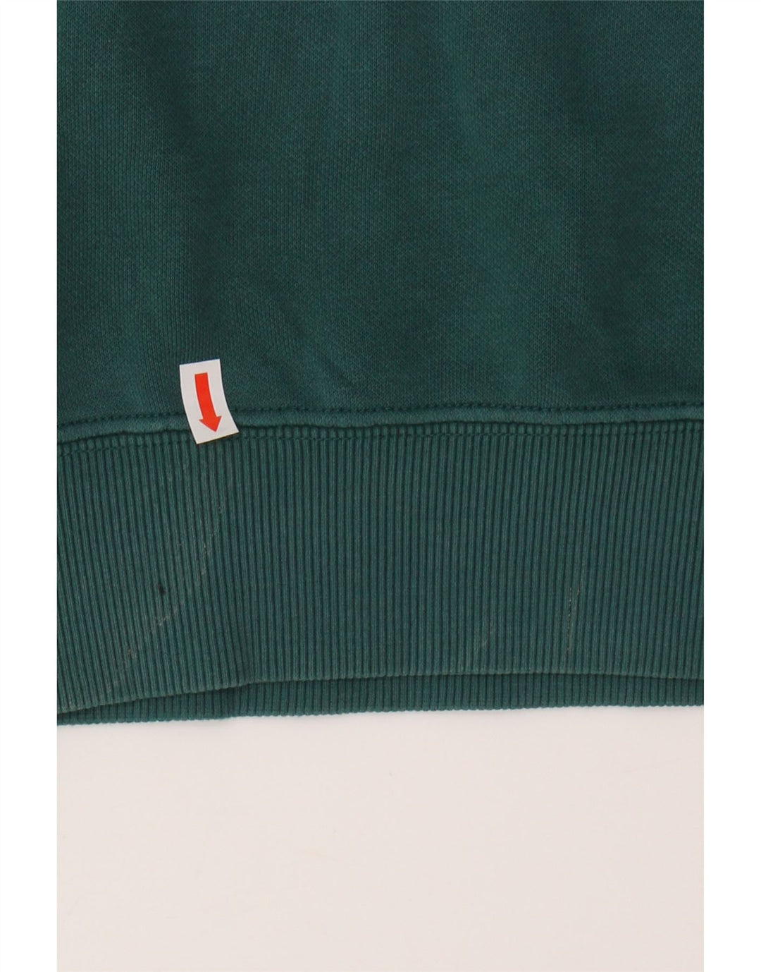 PUMA Mens Hoodie Jumper Medium Green Cotton
