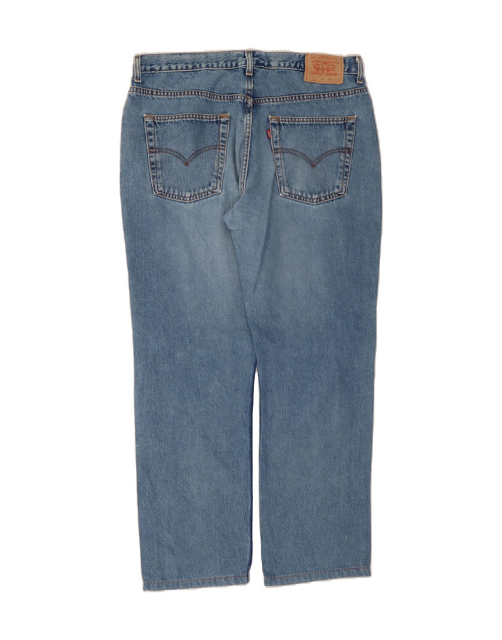 LEVI'S Mens 550 Straight Jeans W38 L30  Blue Cotton Vintage Levi's and Second-Hand Levi's from Messina Hembry 