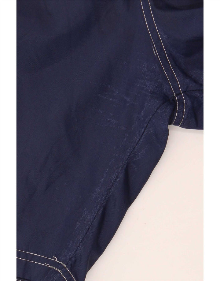 Woolrich Herren-Badeshorts, groß, marineblau, Colourblock-Polyamid