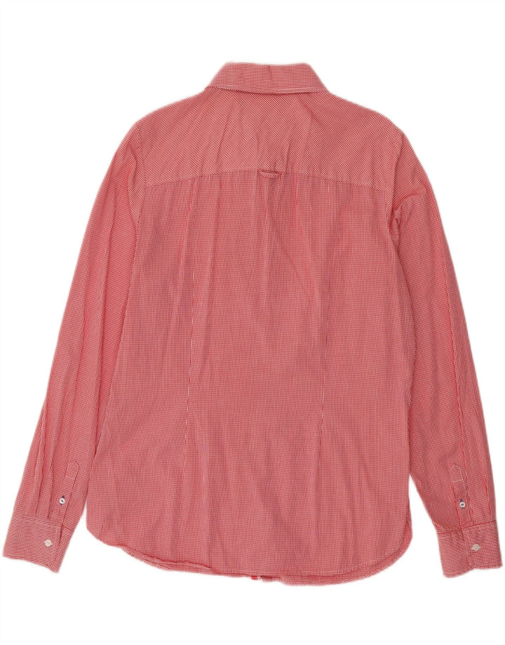 Tommy Hilfiger Damenhemd UK 16, großes rotes Gingham