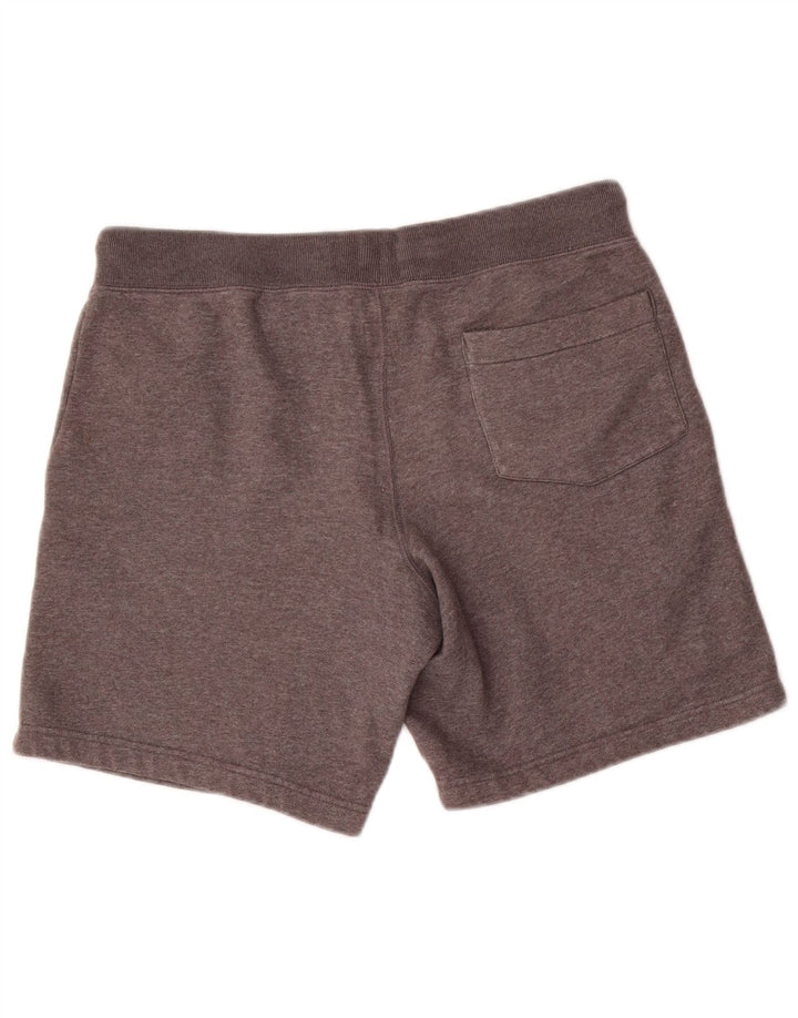 Jack Wills Herren-Sportshorts mit Grafik, mittelgraue Baumwolle