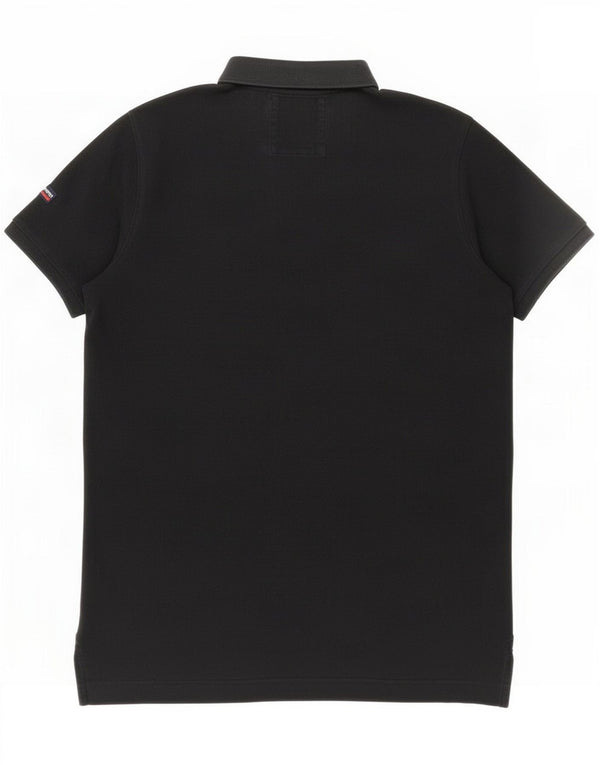 Superdry Herren Poloshirt 2XL Schwarz Baumwolle