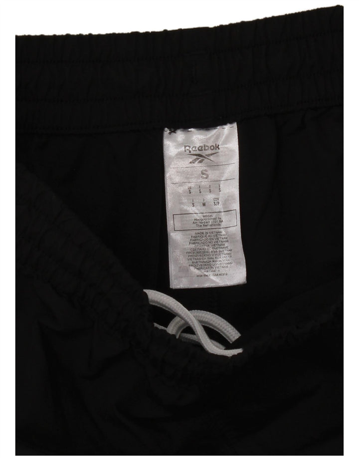 Reebok Herren Sportshorts Small Schwarz Polyamid