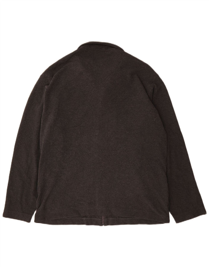 Marks & Spencer Herren-Trainingsanzug, Oberteil, Jacke, Größe L, Grau, Baumwolle