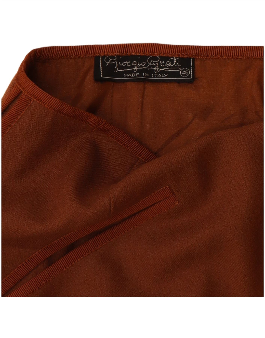 Giorgio Grati Damen A-Linienrock IT 46 Large W32 Braun