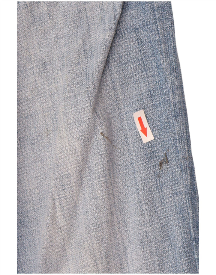 Lee Herren Brooklyn Straight Jeans W34 L34 Blaue Baumwolle