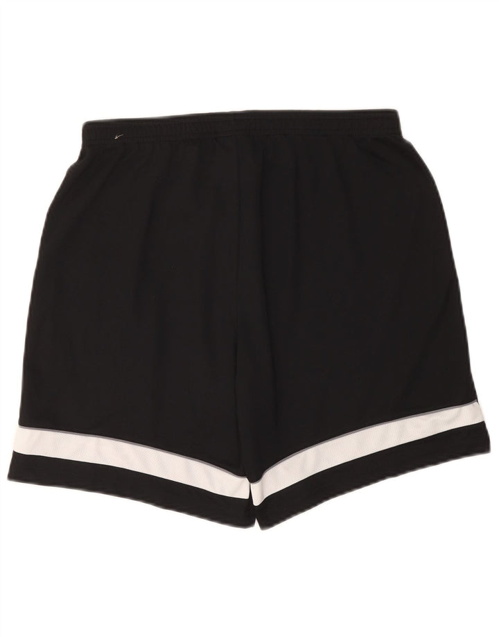 Nike Herren Dri Fit Sportshorts Mittelschwarzes Colourblock-Polyester