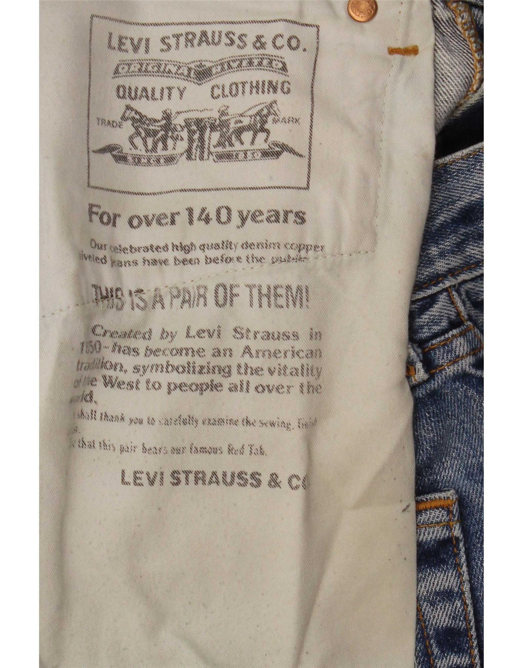 Levi's Herren Straight Jeans W30 L32 Blau