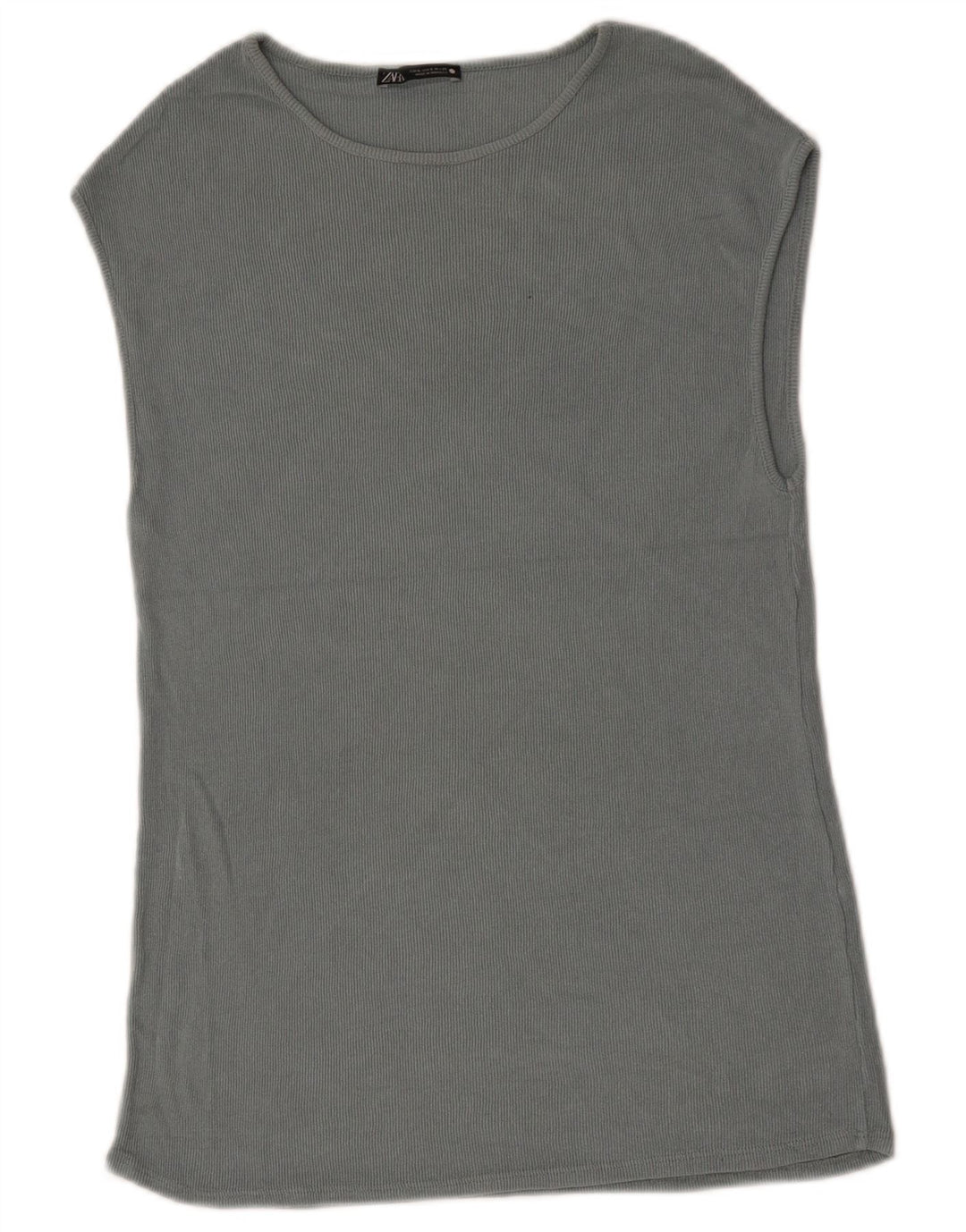 Zara Herren Weste Top Small Grau