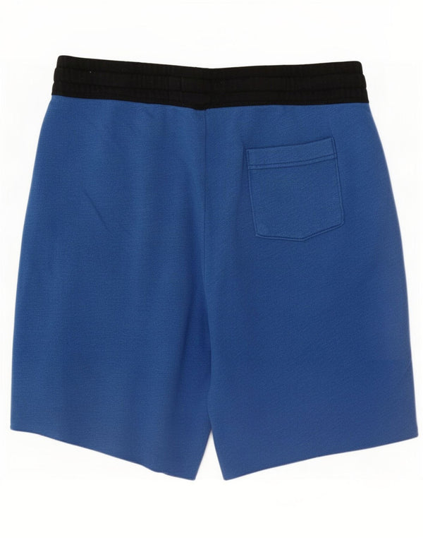Hollister Herren-Sportshorts, Größe S, Blau, Colourblock-Baumwolle