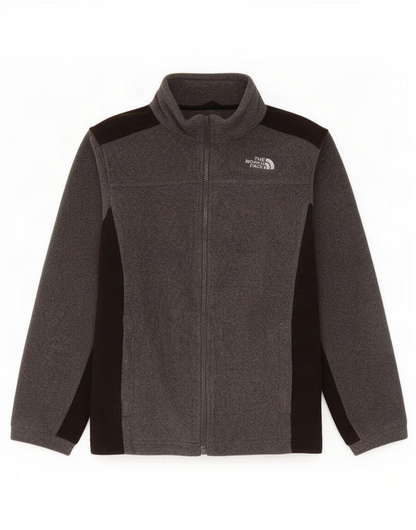 The North Face Fleecejacke für Jungen, 10–11 Jahre, Mittelgrau, Farbblock
