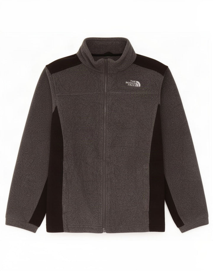 The North Face Fleecejacke für Jungen, 10–11 Jahre, Mittelgrau, Farbblock
