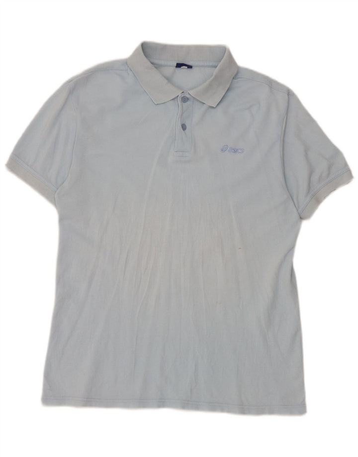 Asics Herren Poloshirt Mittelblau