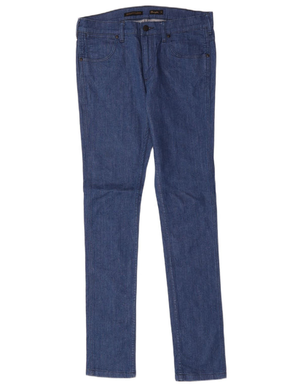 Wrangler Damen Stranglers Skinny Jeans W32 L33 Blau