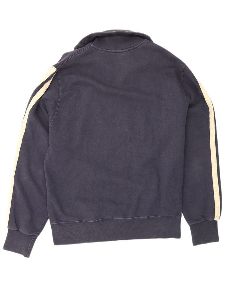 Franklin & Marshall Herren-Trainingsanzug-Top-Jacke, mittelgroß, Marineblau, Farbblock
