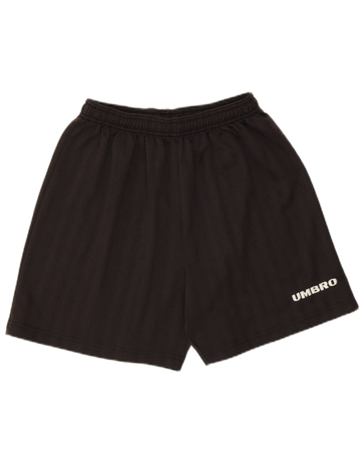 UMBRO Herren Graphic Sport Shorts Large Schwarz Polyester