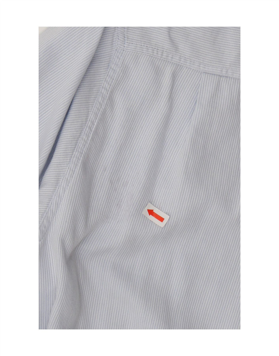 ARMANI JUNIOR Hemd für Jungen, 13–14 Jahre, blaue Nadelstreifen-Baumwolle