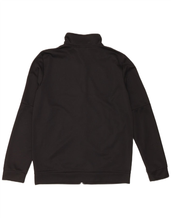 Adidas Damen Trainingsanzug Top Jacke UK 16/18 Large Schwarz Polyester