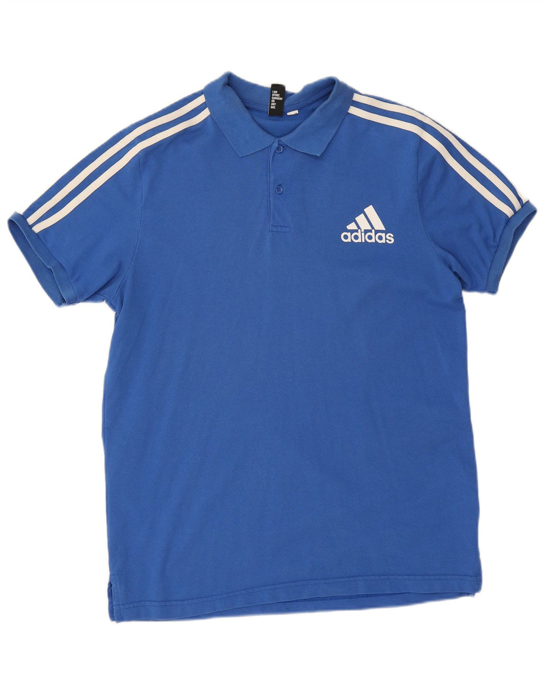 Adidas Herren Poloshirt Mittelblau
